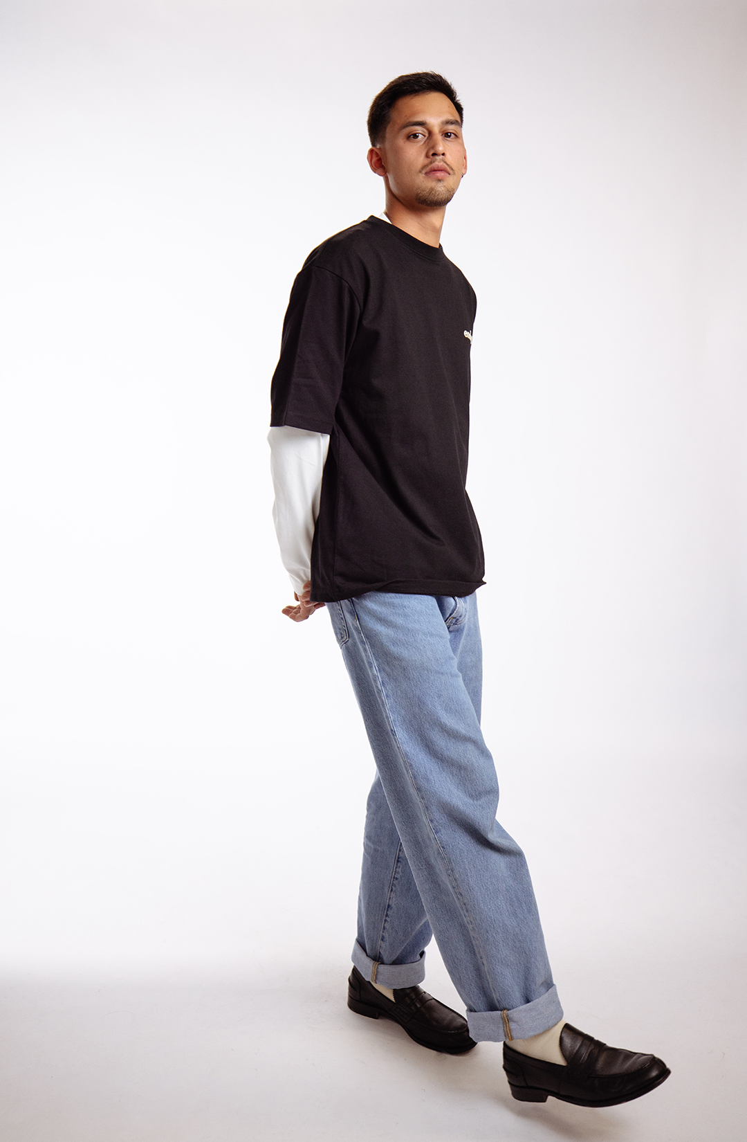 The Diaspora t-shirt  | black - boxy fit